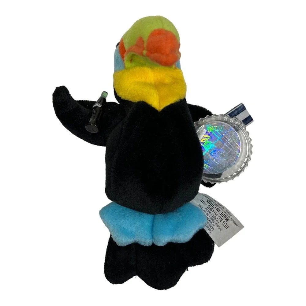 Toolu The Toucan Honduras‎ Coca Cola International 1999 Edition Plush